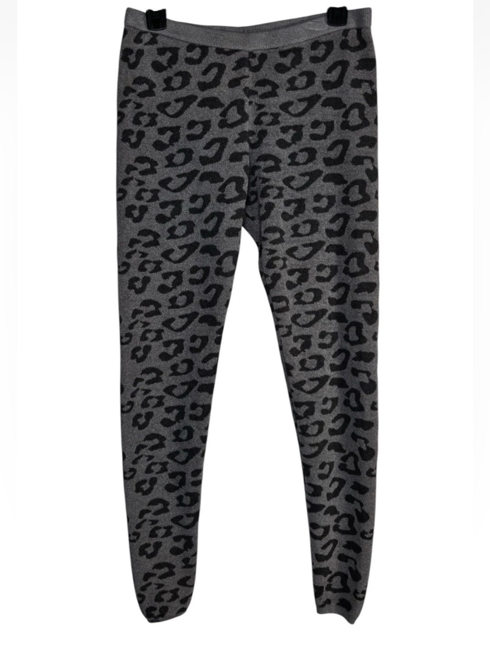 Barefoot Dreams CozyChic Ultra Lite Leopard Leggings Size Medium M Animal Print